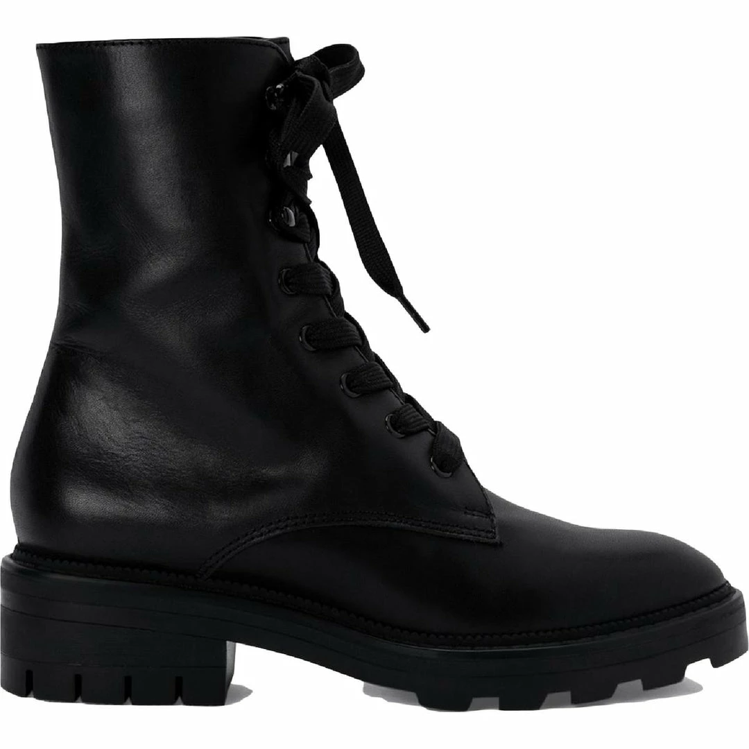 Dolce Vita Lottie Womens Zipper Lug Sole Combat & Lace-up Boots 4 Dolce Vita Lottie Womens Zipper Lug Sole Combat & Lace-up Boots - Image 2