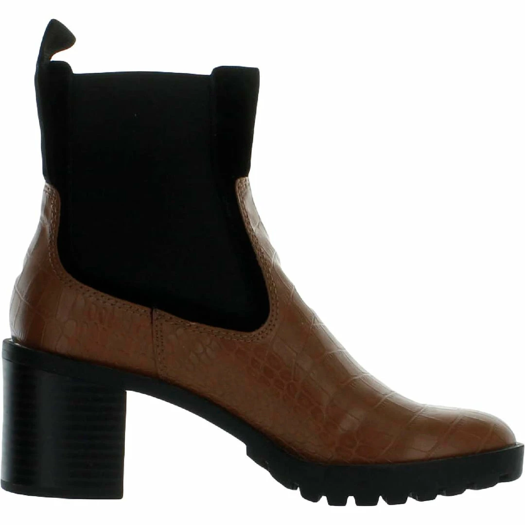 Dolce Vita Nalea Womens Faux Leather Mid-Calf Chelsea Boots 4 Dolce Vita Nalea Womens Faux Leather Mid-Calf Chelsea Boots - Image 2