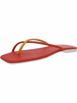 Dolce Vita Lyza Womens Thong Sandals Criss Cross Front Flat Sandals