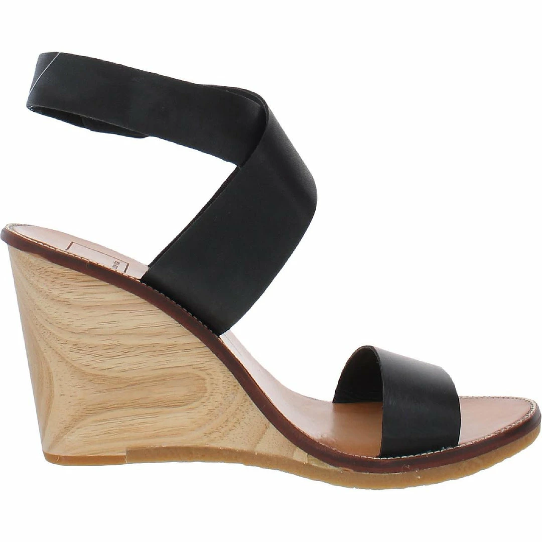 Dolce Vita Womens Leather Ankle Strap Wedge Sandals 5 Dolce Vita Womens Leather Ankle Strap Wedge Sandals - Image 3