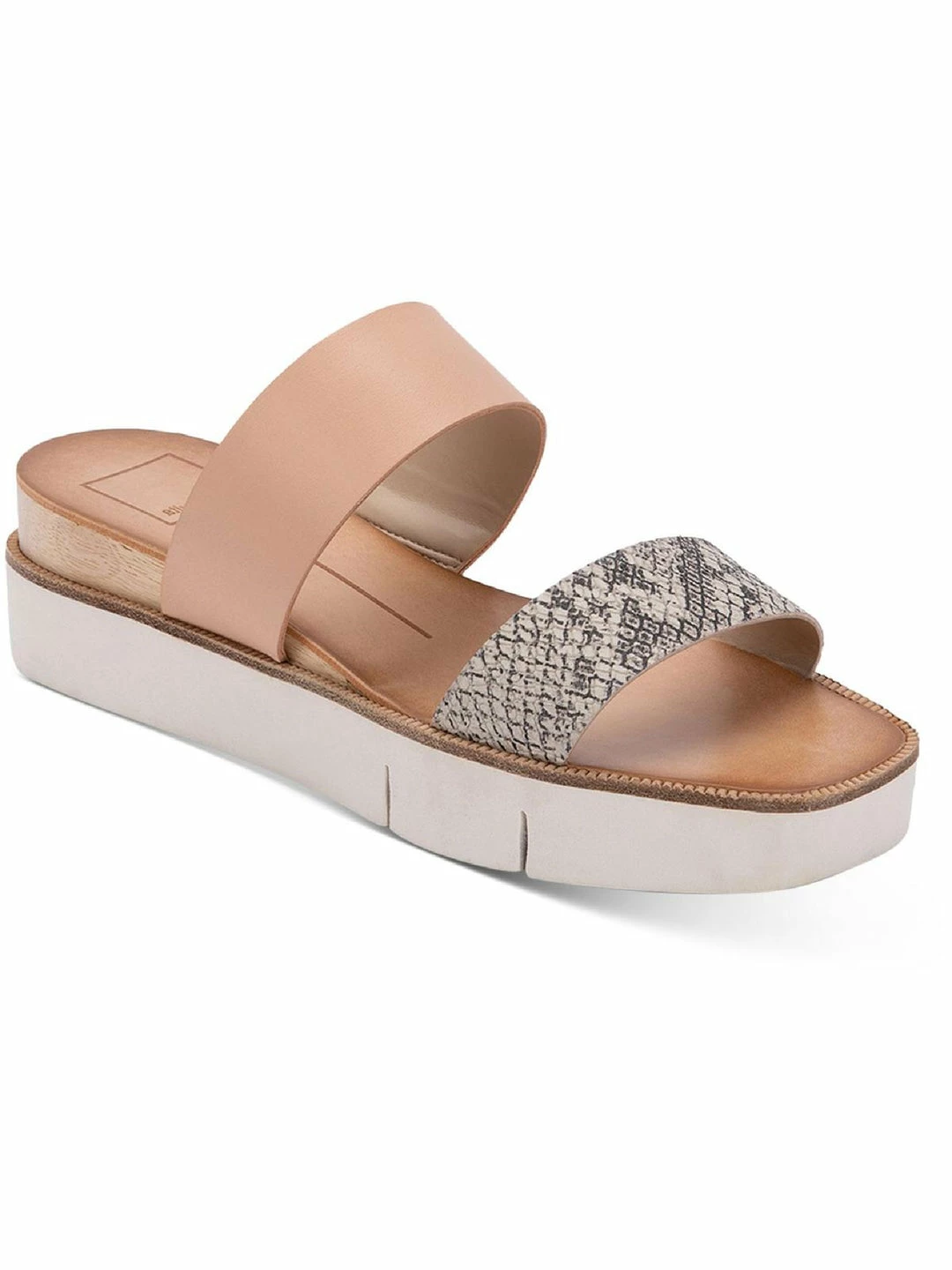 Dolce Vita Womens Leather Open Toe Wedge Sandals 6 Dolce Vita Womens Leather Open Toe Wedge Sandals - Image 4