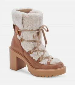 Dolce Vita Celtic Boots in Brown Leather for women