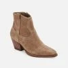 Dolce Vita Silma Booties in Truffle for women -Dolce Vita store 2079255bca8847f1b7d262307b7e615b 1080x