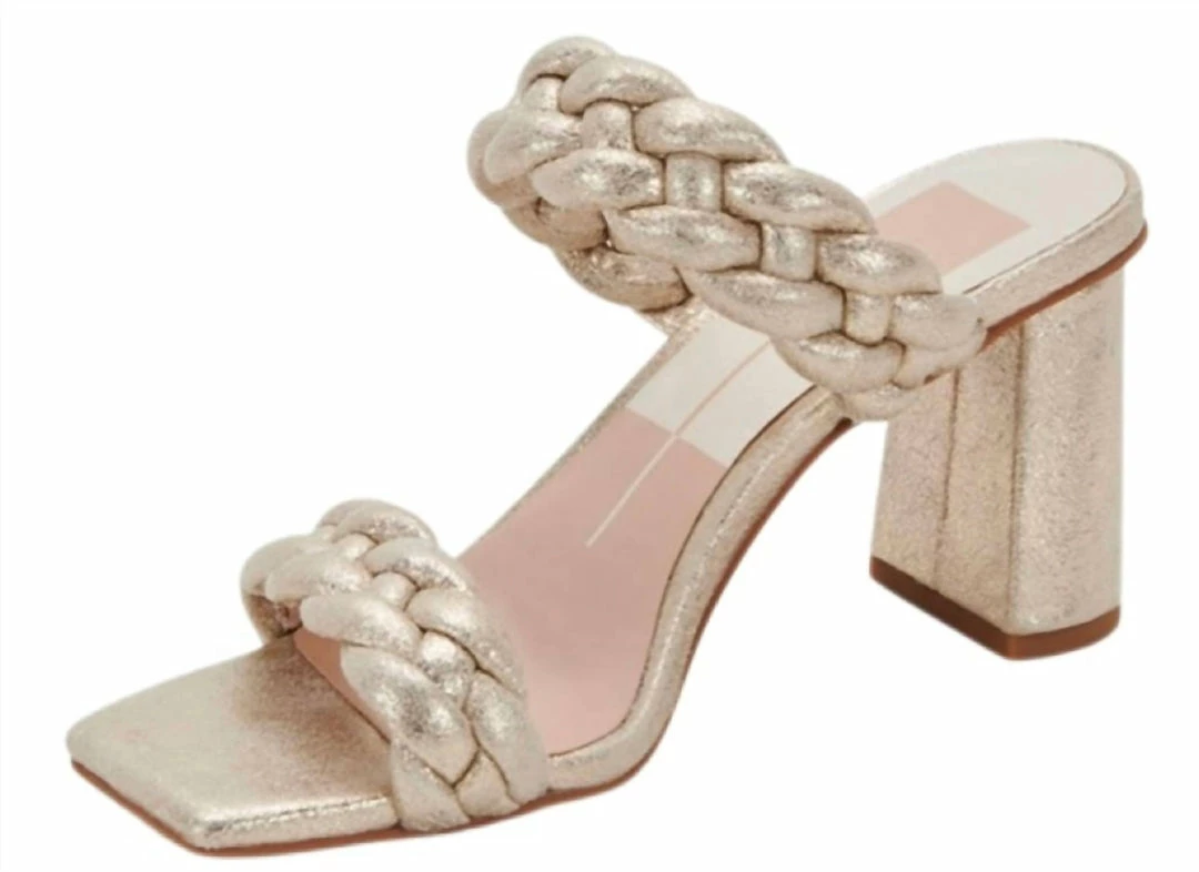 Dolce Vita Paily in Light Gold Metallic Suede for women 5 Dolce Vita Paily in Light Gold Metallic Suede for women - Image 3