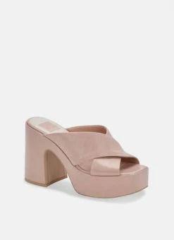 Dolce Vita WONDER HEELS in Blush Leather for women