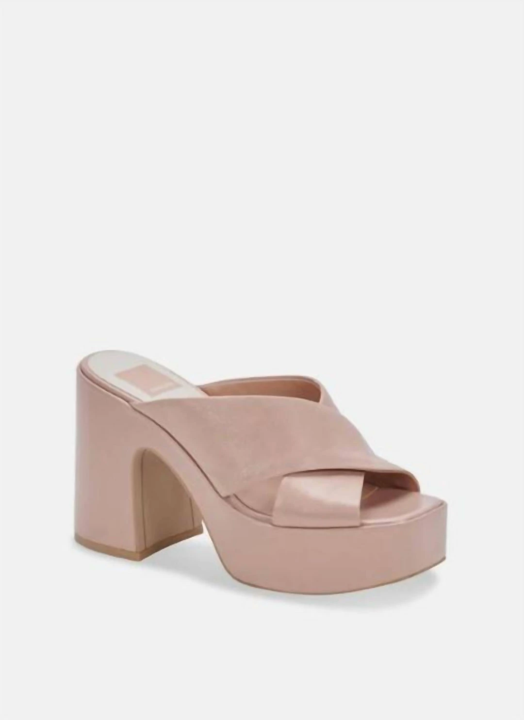 Dolce Vita WONDER HEELS in Blush Leather for women 3 Dolce Vita WONDER HEELS in Blush Leather for women
