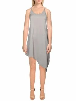 Dolce Vita Womens Sleeveless Asymmetric Mini Dress