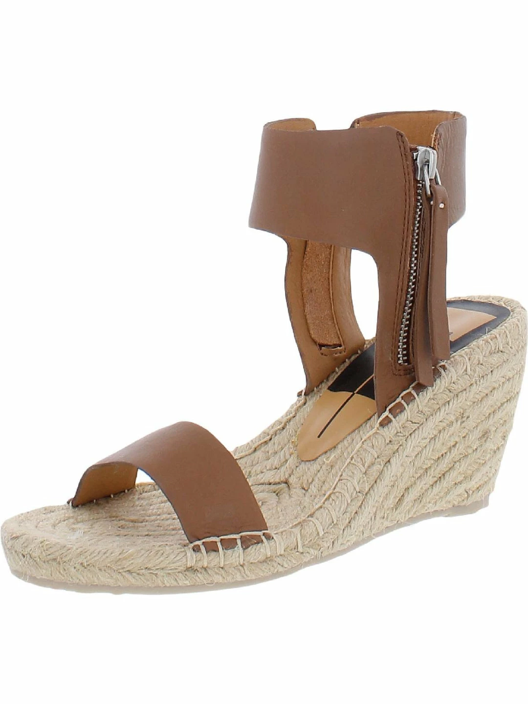 Dolce Vita Gisele Womens Leather Espadrille Wedge Sandals 3 Dolce Vita Gisele Womens Leather Espadrille Wedge Sandals