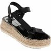 Dolce Vita Mano Womens Leather Slingback Espadrilles