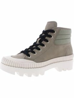 Dolce Vita Ociana Womens Lace-Up Ankle High-Top Sneakers