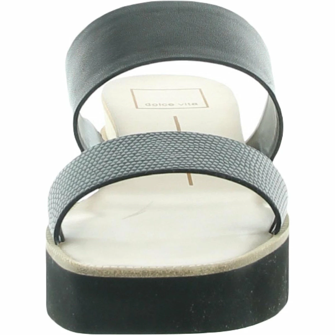 Dolce Vita Womens Leather Open Toe Wedge Sandals 5 Dolce Vita Womens Leather Open Toe Wedge Sandals - Image 3