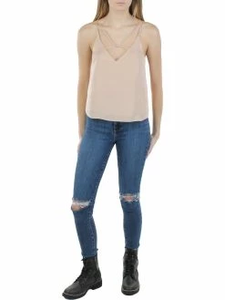 Dolce Vita Shane Womens V-Neck Shell Cami