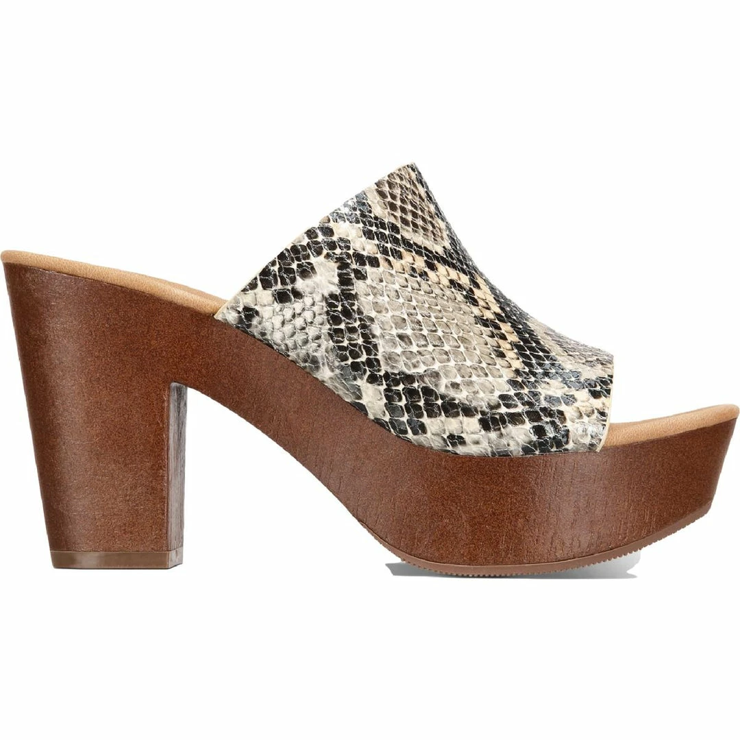 Dolce Vita Henna Womens Leather Snake Print Platforms 4 Dolce Vita Henna Womens Leather Snake Print Platforms - Image 2