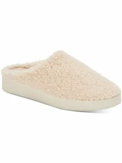 Dolce Vita Varik Womens Faux Fur Indoor/Outdoor Sole Clogs