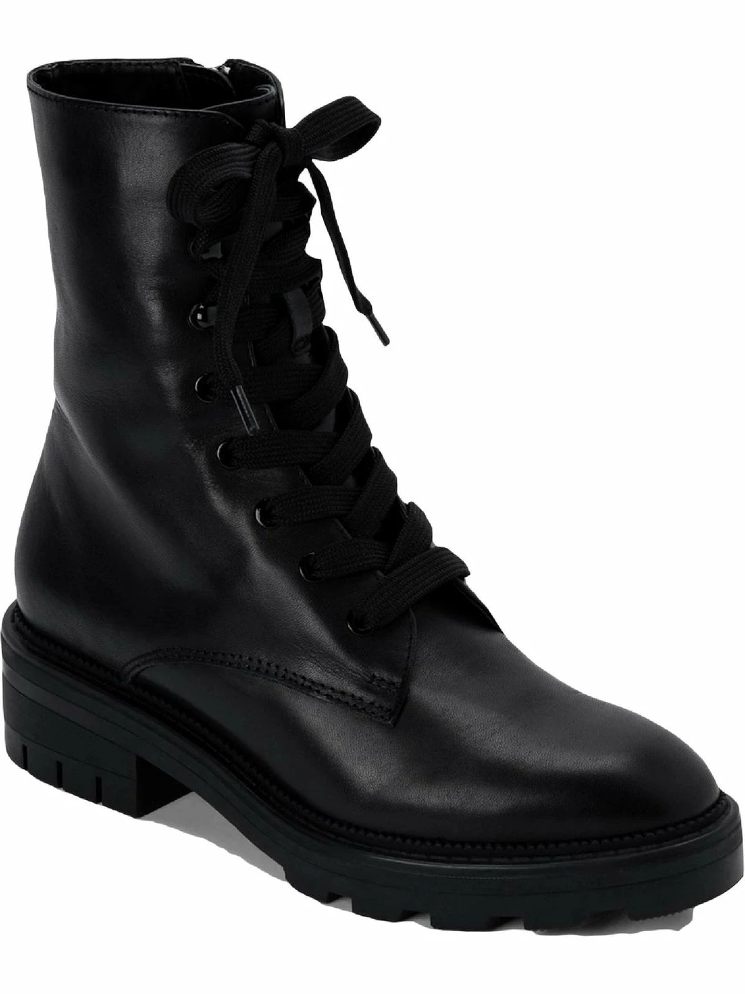 Dolce Vita Lottie Womens Zipper Lug Sole Combat & Lace-up Boots 3 Dolce Vita Lottie Womens Zipper Lug Sole Combat & Lace-up Boots