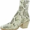 Dolce Vita Sid Womens Faux Leather Square Toe Booties