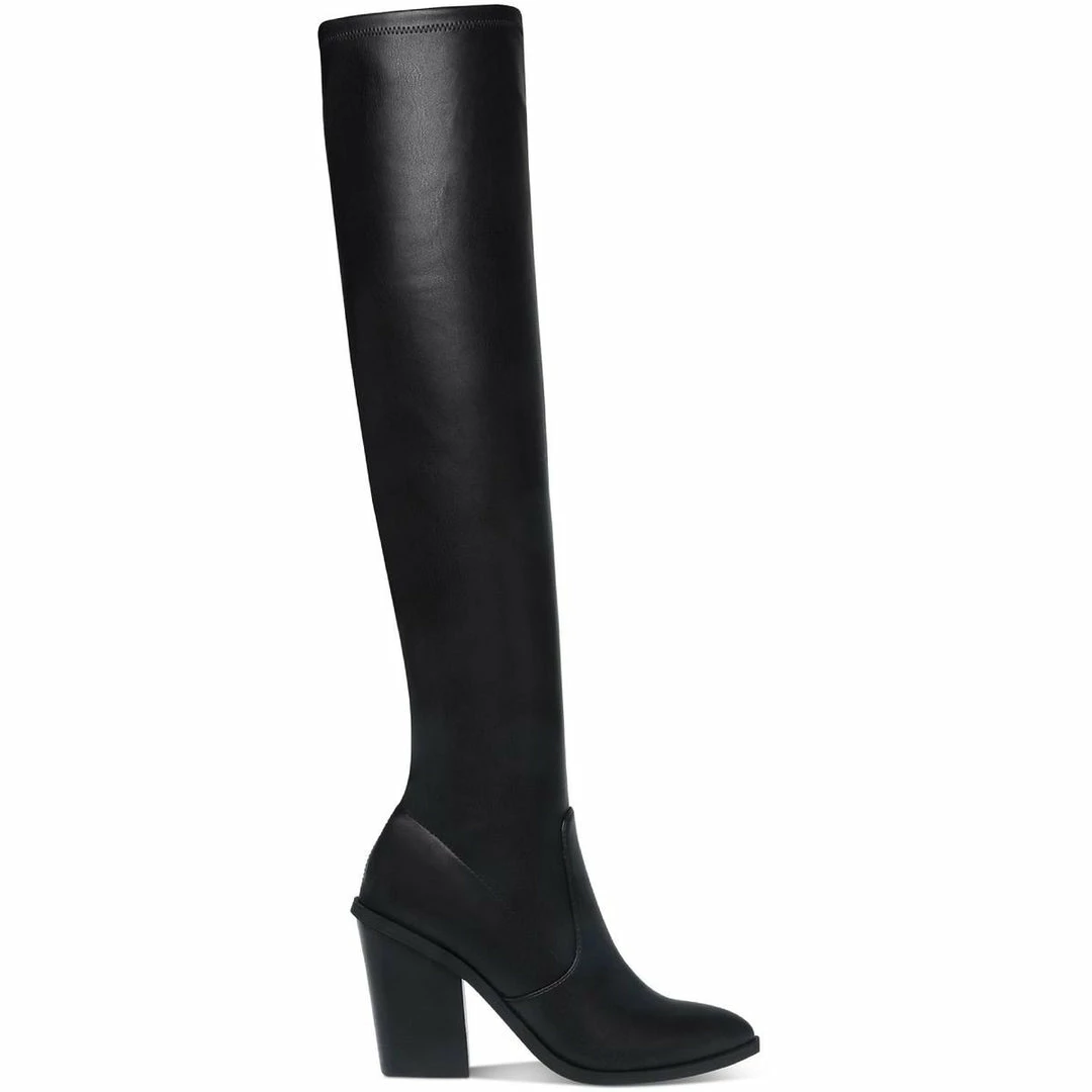 Dolce Vita Norra Womens Faux Suede Pointed Toe Over-The-Knee Boots 4 Dolce Vita Norra Womens Faux Suede Pointed Toe Over-The-Knee Boots - Image 2