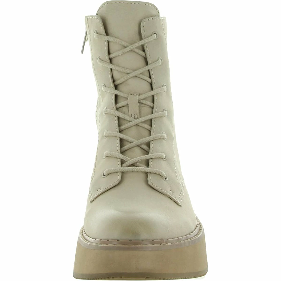 Dolce Vita Adyson Womens Nubuck Lace Up Wedge Boots 4 Dolce Vita Adyson Womens Nubuck Lace Up Wedge Boots - Image 2