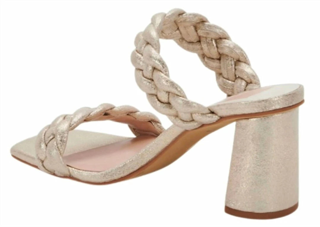 Dolce Vita Paily in Light Gold Metallic Suede for women 7 Dolce Vita Paily in Light Gold Metallic Suede for women - Image 5