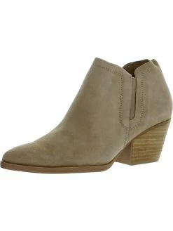 Dolce Vita Dorita Womens Suede Pointed Toe Booties