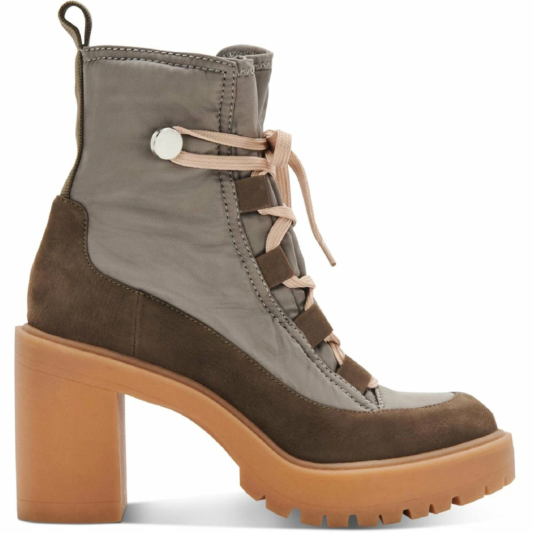 Dolce Vita Celida Womens Nylon Ankle Combat & Lace-up Boots 4 Dolce Vita Celida Womens Nylon Ankle Combat & Lace-up Boots - Image 2