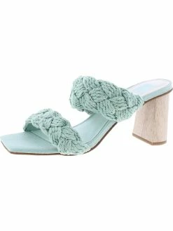 Dolce Vita Play Womens Open Toe Slip On Heels