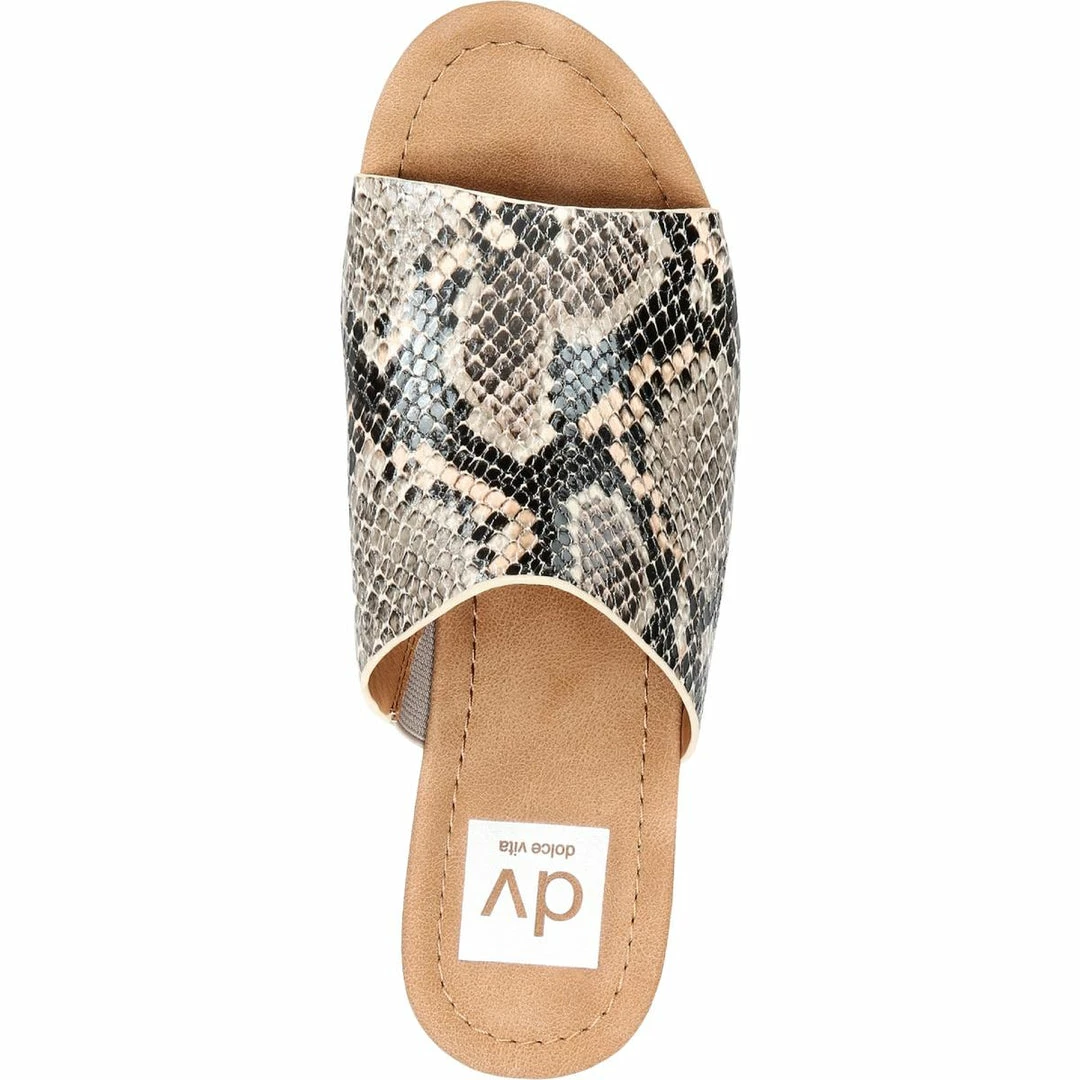 Dolce Vita Henna Womens Leather Snake Print Platforms 6 Dolce Vita Henna Womens Leather Snake Print Platforms - Image 4