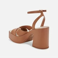 Dolce Vita Wessi Heels in Caramel Leather for women -Dolce Vita store 9e088e0f6c23424b8dad6cdaa3af3182 1080x