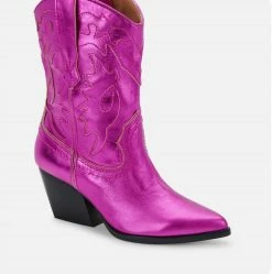 Dolce Vita Landen Boot in Electric Pink Leather for women