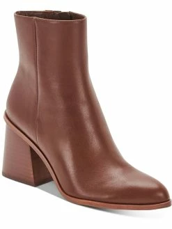 Dolce Vita Terrie Womens Pointed Toe Block Heel Ankle Boots