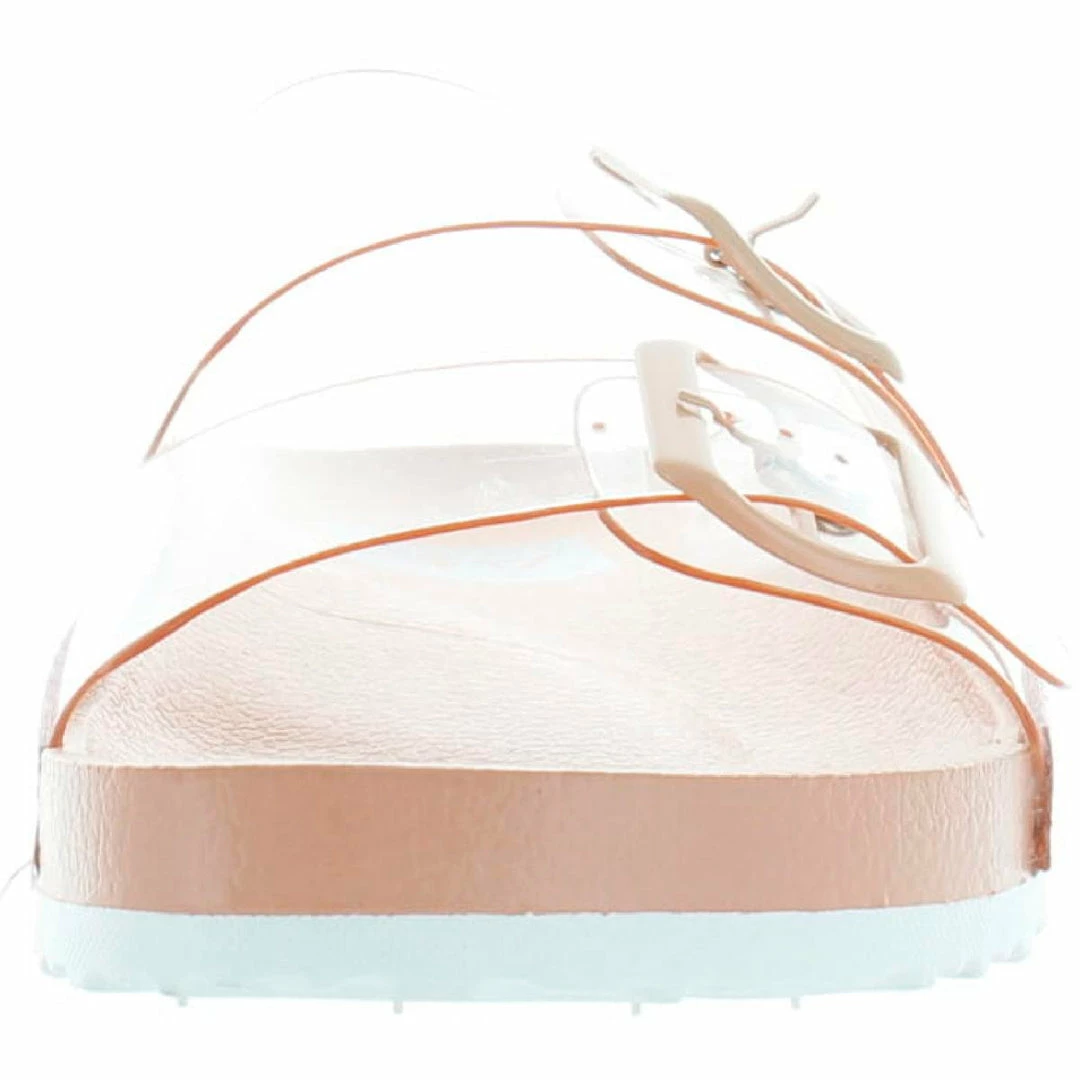 Dolce Vita See Thru Womens Transparent Contoured Footbed Slide Sandals 5 Dolce Vita See Thru Womens Transparent Contoured Footbed Slide Sandals - Image 3