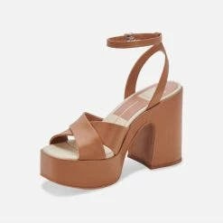 Dolce Vita Wessi Heels in Caramel Leather for women -Dolce Vita store c2e5d5aea9d2436f9ab330f28d4668b4 1080x