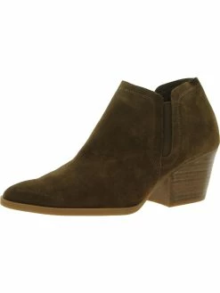 Dolce Vita Dasha Womens Suede Padded Insole Booties