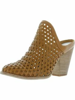 Dolce Vita Hudson Womens Leather Mules Booties