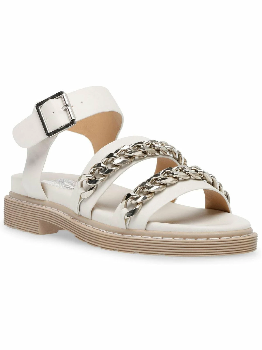 Dolce Vita Mintra Womens Faux Leather Buckle Block Heel 3 Dolce Vita Mintra Womens Faux Leather Buckle Block Heel