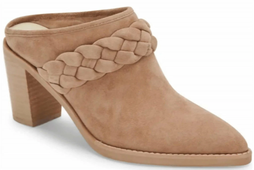 Dolce Vita Serla Mule in Truffle Suede for women 3 Dolce Vita Serla Mule in Truffle Suede for women