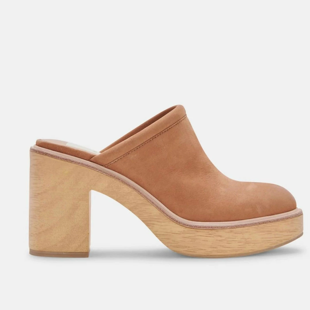 Dolce Vita Camdin Heels in Praline Nubuck for women 5 Dolce Vita Camdin Heels in Praline Nubuck for women - Image 3