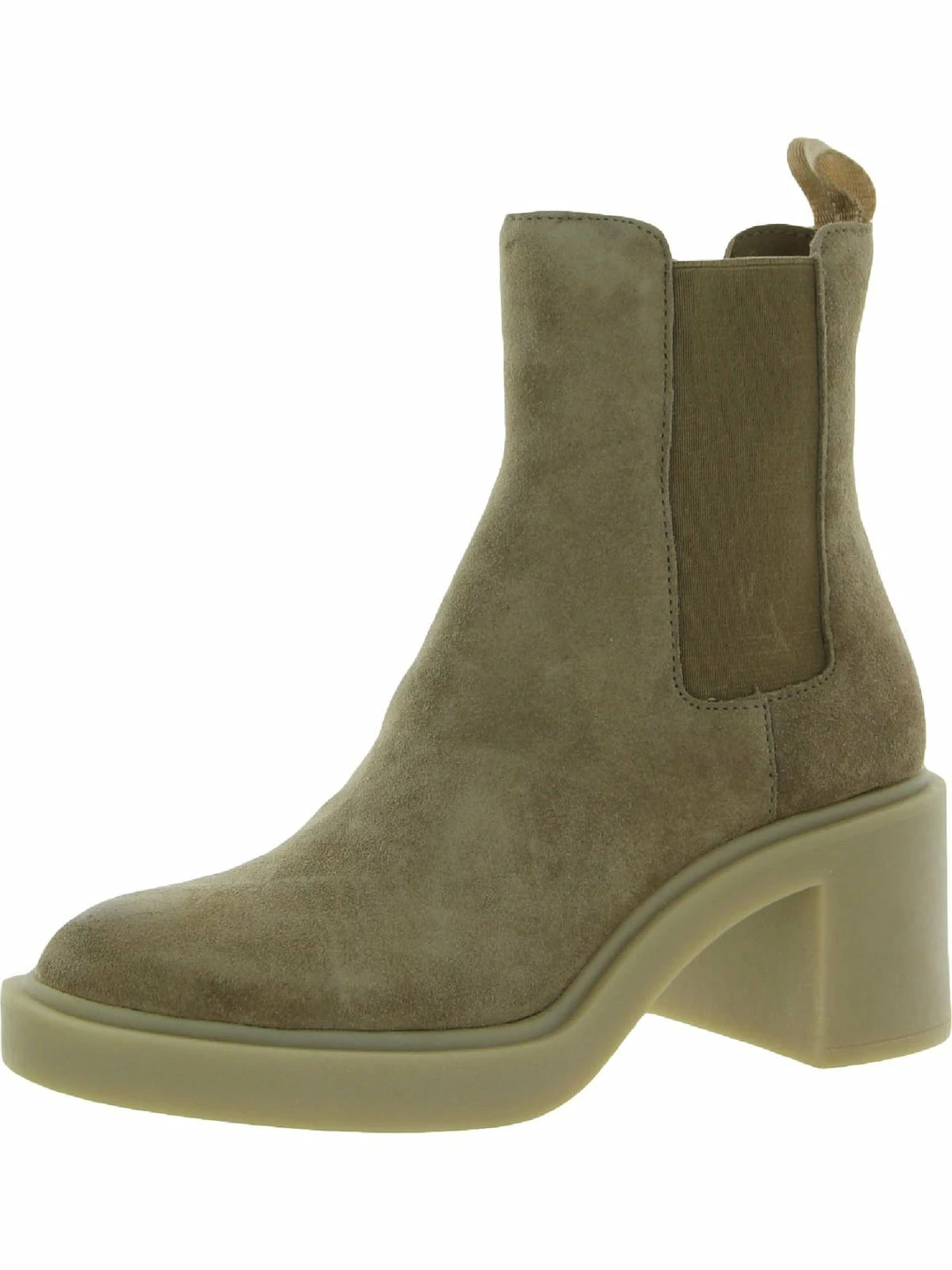 Dolce Vita Geeta Womens Suede Block Heel Chelsea Boots 3 Dolce Vita Geeta Womens Suede Block Heel Chelsea Boots