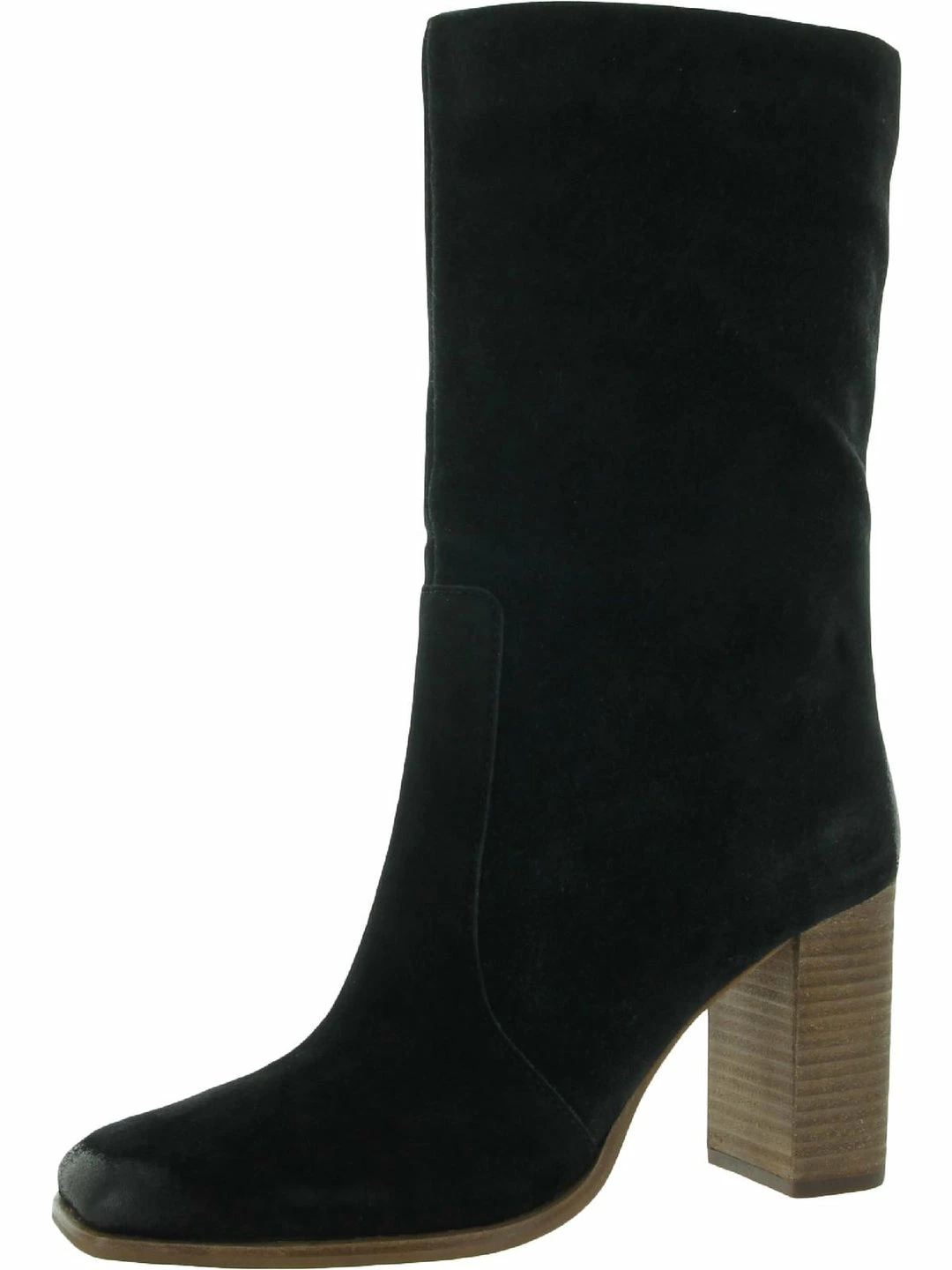 Dolce Vita Nokia Womens Suede Square Toe Mid-Calf Boots 3 Dolce Vita Nokia Womens Suede Square Toe Mid-Calf Boots
