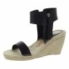 Dolce Vita Womens Leather Slingback Espadrilles