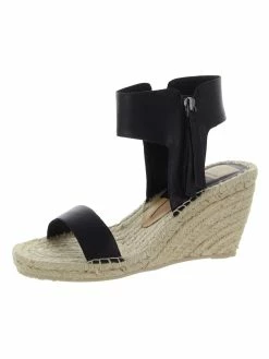 Dolce Vita Womens Leather Slingback Espadrilles
