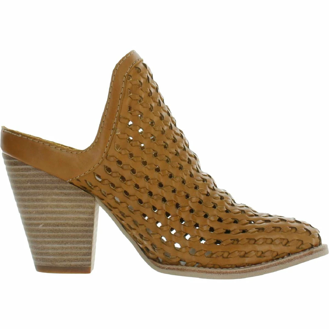 Dolce Vita Hudson Womens Leather Mules Booties 4 Dolce Vita Hudson Womens Leather Mules Booties - Image 2