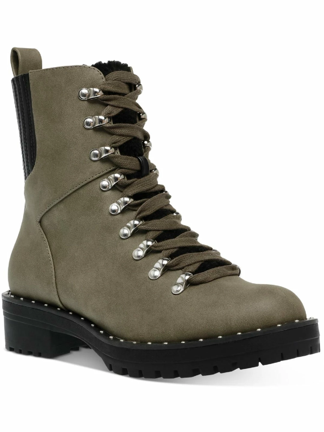 Dolce Vita Oderra Womens Faux Fur Ankle Combat & Lace-up Boots 9 Dolce Vita Oderra Womens Faux Fur Ankle Combat & Lace-up Boots - Image 7