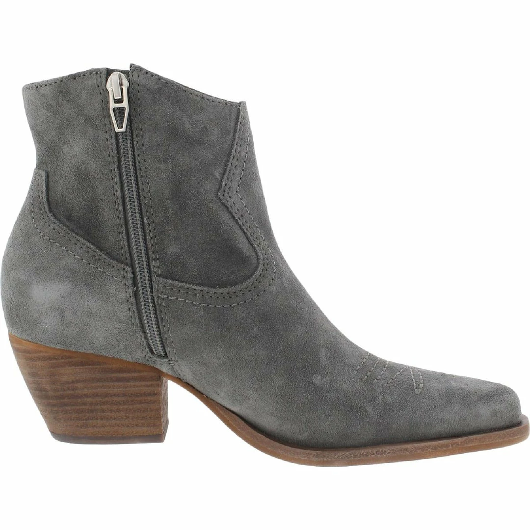 Dolce Vita Silma Womens Cow Fur Block Heel Cowboy, Western Boots 4 Dolce Vita Silma Womens Cow Fur Block Heel Cowboy, Western Boots - Image 2