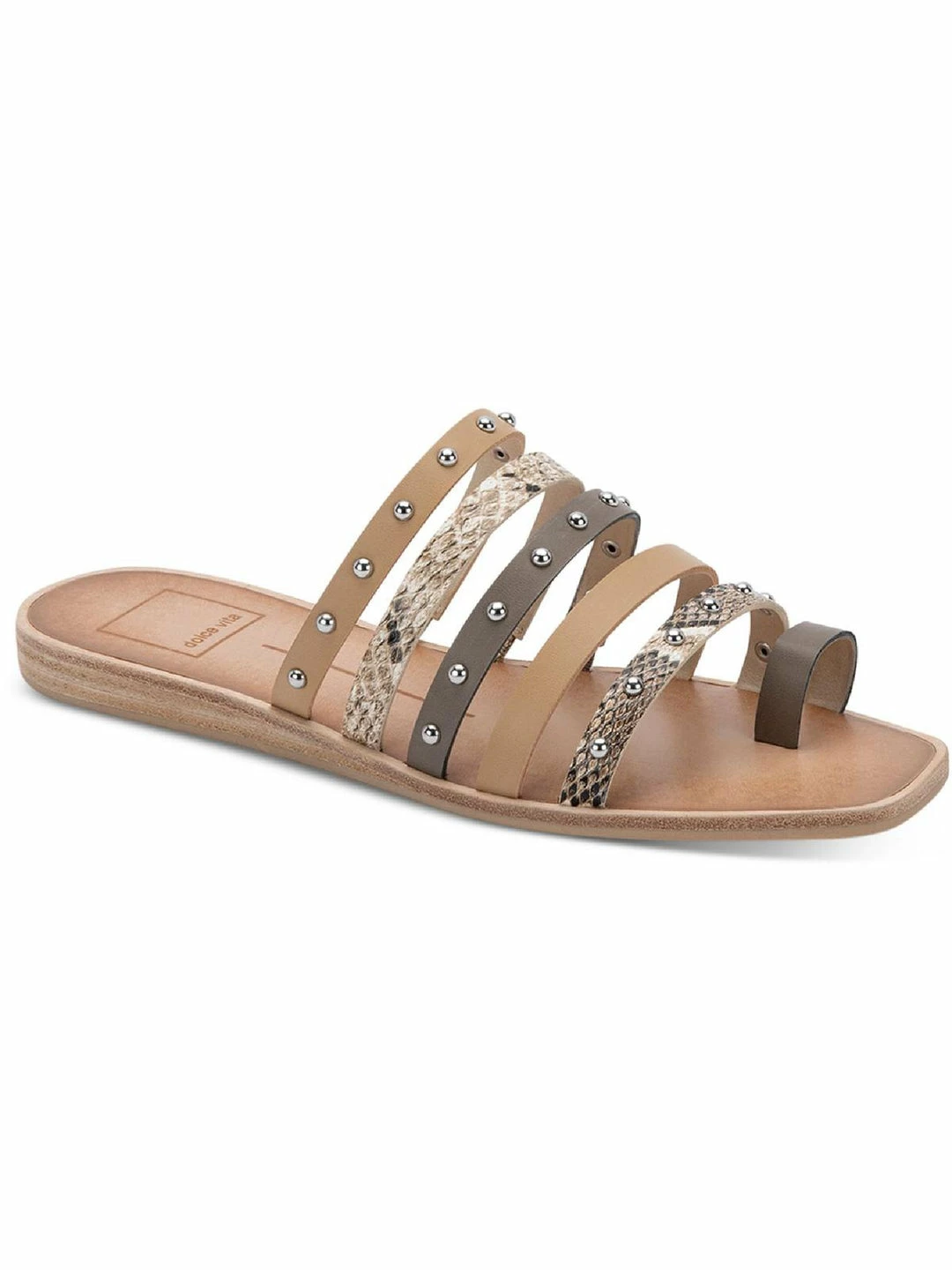 Dolce Vita Kaylee Womens Faux Leather Toe Loop Slide Sandals 6 Dolce Vita Kaylee Womens Faux Leather Toe Loop Slide Sandals - Image 4